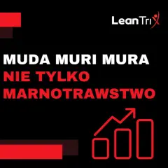 Grafika z napisem "Muda Muri Mura Nie tylko Marnotrawstwo" i ikoną wykresu.